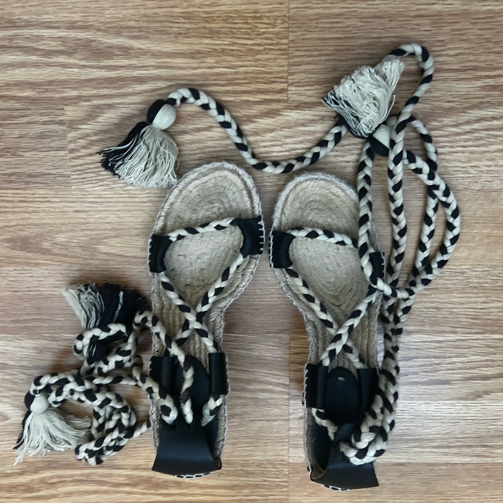 Soludos – Gladiator Espadrille Platform Wedge